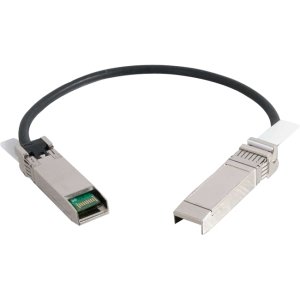 0757120061489 - C2G 10FT 30AWG SFP+/SFP+ 10G PASSIVE ETHERNET CABLE - LSHZ - SFP+ FOR NETWORK DEVICE - 10 FT - 1 X SFF-8431 SFP+ - 1 X SFF-8431 SFP+ - BLACK PRODUCT CATEGORY: HARDWARE CONNECTIVITY/CONNECTOR CABLES