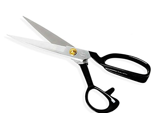 0757490808509 - BARBER HAIR-CUTTING SCISSORS / SHEARS - (5.5INCHES LONG SHARP BLADES FOR EASY HAIR STYLING AND TRIMMING IN THE HOME OR BARBERSHOP