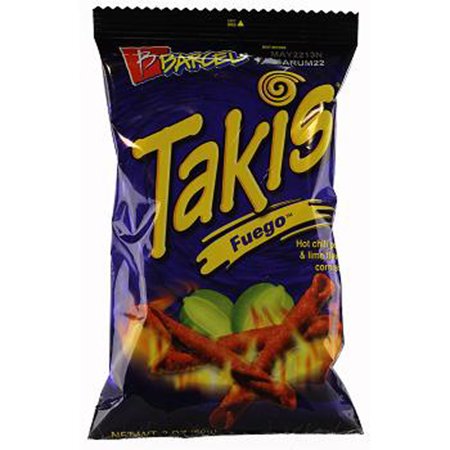 0757528005276 - BARCEL TAKIS FUEGO 2 OZ EACH ( 36 IN A PACK )