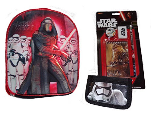 0757553073288 - STAR WARS INSULATED LUNCH BOX STATIONARY SET AND TRI-FOLD WALLET