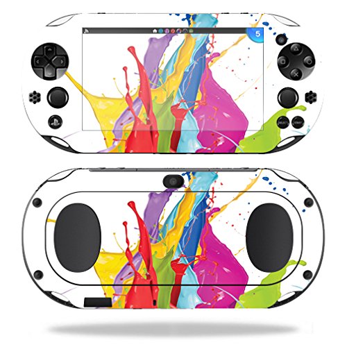 0757572611942 - MIGHTYSKINS PROTECTIVE VINYL SKIN DECAL FOR SONY PS VITA (WI-FI 2ND GEN) WRAP COVER STICKER SKINS CIRCUS SPLASH