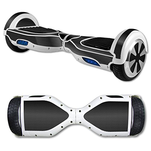0757572764259 - MIGHTYSKINS PROTECTIVE VINYL SKIN DECAL FOR SELF BALANCING SCOOTER HOVERBOARD MINI HOVER 2 WHEEL X1 RAZOR WRAP COVER STICKER CARBON FIBER