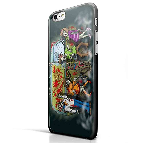 0757897464544 - SCOOBY DOO MOVIE ZOMBIE SMOKE FOR IPHONE AND SAMSUNG GALAXY CASE (IPHONE 6 PLUS/6S PLUS BLACK)