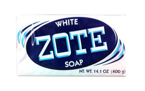 0757901991677 - ZOTE WHITE LAUNDRY BAR SOAP, NET WT 14.1 OZ, (PACK OF 4)