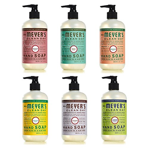 0757901999178 - MRS. MEYERS CLEAN DAY LIQUID HAND SOAP 6 SCENT VARIETY PACK, 12.5 OZ EACH (PACK OF 6)
