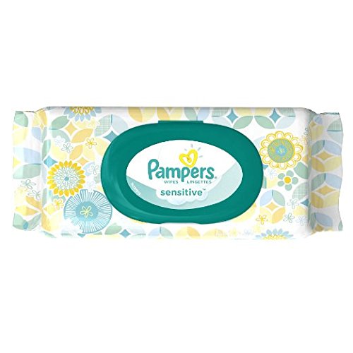 0758149166896 - PAMPERS SENSITIVE WIPES TRAVEL PACK 56 COUNT (PACK OF 4)