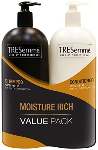 0758149174846 - TRESEMME MOISTURE RICH SHAMPOO AND CONDITIONER DUO SET, MOISTURE RICH WITH VITAMIN E, 32 OUNCE EACH
