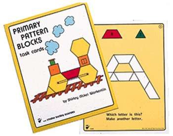 0758159993932 - PRIMARY PATTERN BLOCK TASK CARDS BY WIEBE CARLSON ASSOCIATES