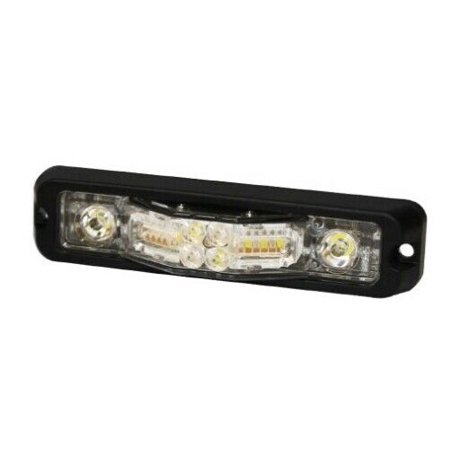 0758379075036 - ECCO ED3777AB DIRECTIONAL LED: DUAL-COLOR, MULTI-MOUNT, 180 DEGREES, AMBER/BLUE