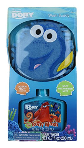 0758381482495 - KIDS CHARACTER BODY WASH BUDDY WITH SCRUBBY (DORY)