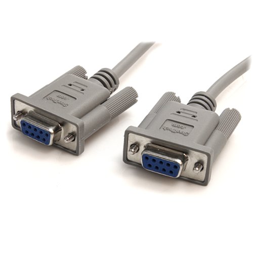 0758399136342 - STARTECH.COM 10-FEET DB9 RS232 SERIAL NULL MODEM CABLE F/F (SCNM9FF)
