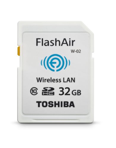 0758400736820 - TOSHIBA FLASH AIR II WIRELESS 32GB SDHC MEMORY CARD (PFW032U-1BCW)