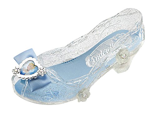 0758524014927 - DISNEY STORE DELUXE CINDERELLA LIGHT UP SHOES GLASS SLIPPERS SIZE 9 - 10 M US TODDLER
