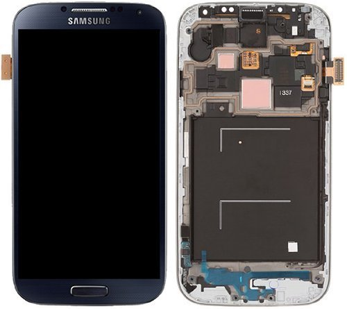 0758524049615 - GENERIC NEW OEM SAMSUNG GALAXY S4 BLACK LCD ASSEMBLY (WITH FRAME) FOR GSM MODELS T MOBILE M919 AT&T I337