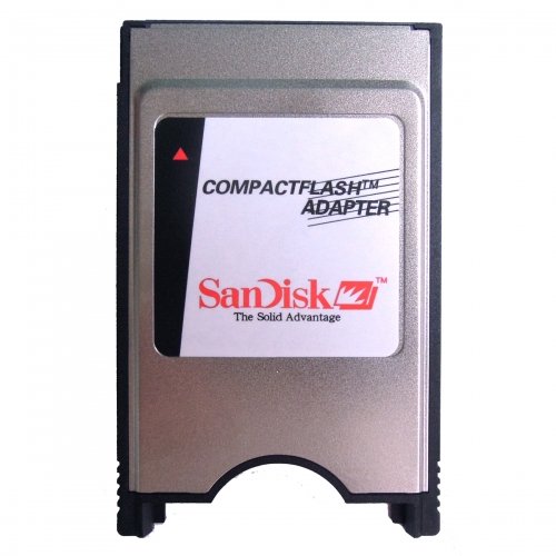 0758524292325 - NEW STYLE LAPTOP PCMCIA COMPACT FLASH PC CF CARD READER ADAPTER SUPER FAST SHIP