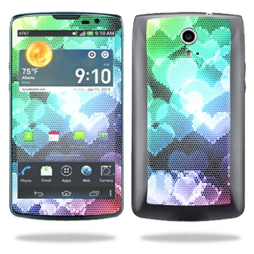 0758524982745 - MIGHTYSKINS PROTECTIVE VINYL SKIN DECAL COVER FOR PANTECH DISCOVER AT&T CELL PHONE WRAP STICKER SKINS COLORFUL HEARTS