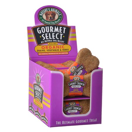 0758632004872 - GOURMET SELECT ORGANIC BISCUITS CARROT 4 IN/24 PACK