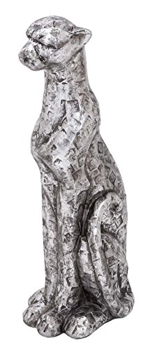 0758647762323 - DECO 79 POLY-STONE LEOPARD, 13 BY 36-INCH