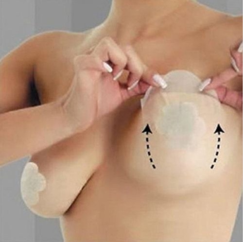 0758736131542 - INVISIBLE BRA STRAPLESS BACKLESS INSTANT BRA BREAST LIFT TAP LIFTER CREAM PAD CLEAVAGE ENHANCE STICK NIPPLE COVER