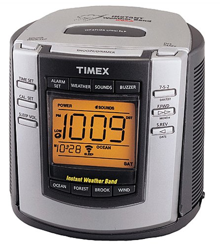 0758859201498 - TIMEX T150G WEATHER ALARM CLOCK (NOAA INSTANT WEATHER BAND,NATURE SOUNDS) (DISCONTINUED BY MANUFACTURER)