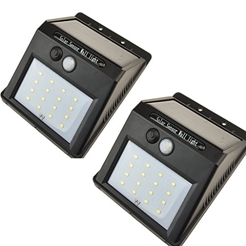 0758910305493 - (2PACK)SOLAR LIGHTS, YU YI SOURCE GARDEN WATERPROOF WIRELESS SECURITY BRIGHT MOTION SENSOR LIGHT FOR OUTDOOR WALL YARD DECK AUTO ON / OFF -NO TOOLS REQUIRED; PEEL N STICK (2 PACK)
