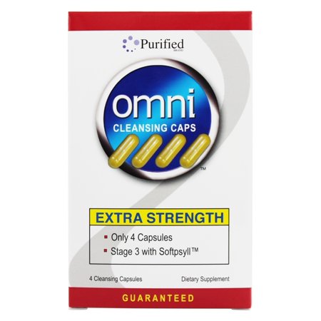 0759051050150 - PURIFIED BRAND OMNI CLEANSING CAPSULES EXTRA STRENGTH 4 CAPSULE