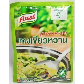 0759173545657 - KNORR COMPLETE RECIPE MIX GREEN CURRY 35G NEW SEALED THAI FOOD THAILAND FOOD PRODUCT OF THAILAND BY KNORR