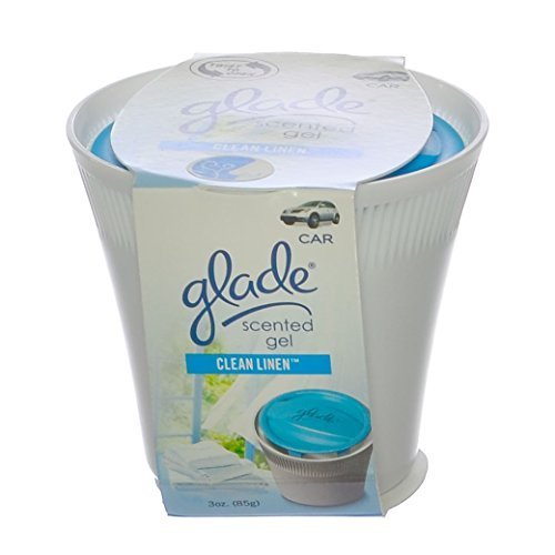 0759173968555 - GLADE SCENT GEL CLEAN LINEN BY GLADE