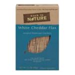 0759283000367 - SEEDED FLATBREAD CRACKERS WHITE CHEDDAR FLAX
