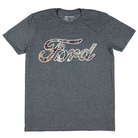 0759545005215 - FORD MOSSY OAK CAMO LOGO LICENSED GRAPHIC T-SHIRT - LARGE