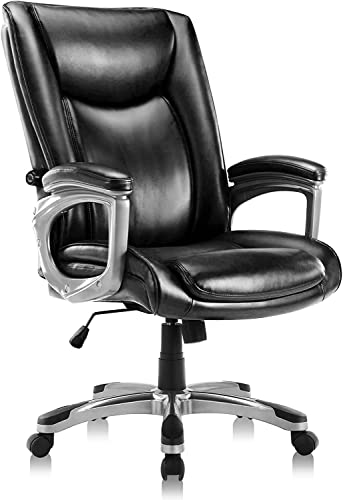 0759784788801 - ZUNMOS HOME OFFICE DESK MANAGERIAL & EXECUTIVE CHAIRS, BLACK