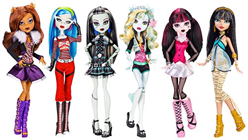 7599049997646 - MONSTER HIGH DOLLS ORIGINAL GHOULS COLLECTION (DISCONTINUED BY MANUFACTURER)