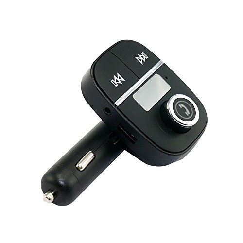 0759972022939 - BOLS B9 BLUETOOTH HANDSFREE CAR KIT WITH FM TRANSMITTER MINI BLUETOOTH 3.0 A2DP BUILT-IN MICROPHONE & SPEAKER AUX USB VIDEO OUTPUT