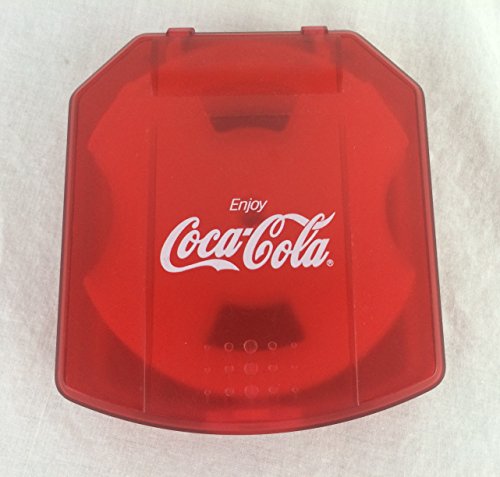 0760079700323 - COCA COLA RED 10 CD CASE STORAGE PERFECT FOR THE CAR!