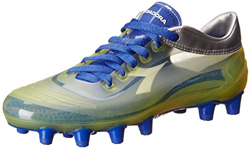 0760138693856 - DIADORA SOCCER MEN'S CAMBIO MD PU SOCCER CLEAT,FLUORESCENT YELLOW/ROYAL,9.5 M US