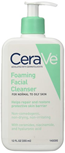 0760488352984 - CERAVE FOAMING FACIAL CLEANSER, 12 OUNCE (PACK OF 2)