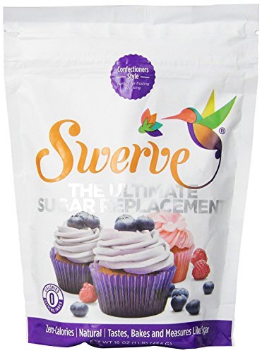 0760488362921 - SWERVE SWEETENER, CONFECTIONERS, 16 OZ (1 LB), 2 BAGS