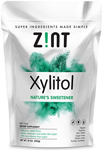0760488373798 - ZINT XYLITOL: NON-GMO, ALL-NATURAL SWEETENER AND SUGAR SUBSTITUTE (10 OZ)