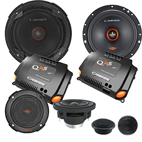 0760488895726 - QRS6K3 - CADENCE 6.5 100W RMS QRS 3-WAY COMPONENT SPEAKERS SYSTEM