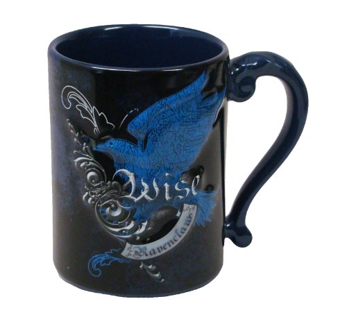 0760488898826 - WIZARDING WORLD HARRY POTTER RAVENCLAW HOUSE CREST ATTRIBUTE COFFEE TEA MUG EXCLUSIVE - NEW