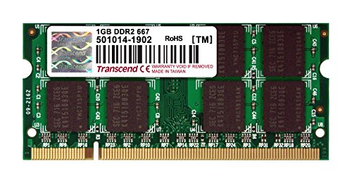 0760557798293 - TRANSCEND 1GB DDR2 667 200PIN SO-DIMM