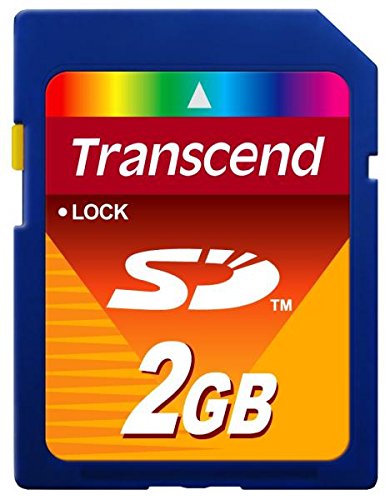 0760557801436 - TRANSCEND 2 GB SD FLASH MEMORY CARD (TS2GSDC)