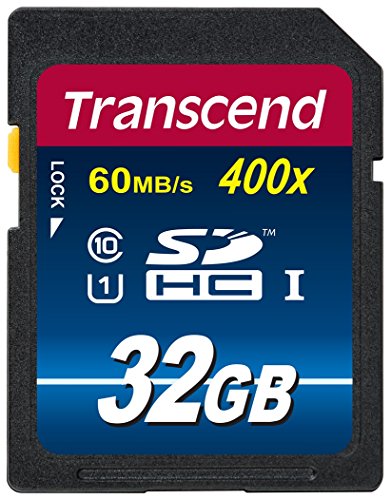 0760557833956 - TRANSCEND 32GB SDHC CLASS 10 UHS-1 FLASH MEMORY CARD UP TO 60MB/S (TS32GSDU1PE)
