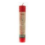 0760860251072 - CANDLE-PILLAR-CHAKRA-RED MONEY 8 1 CANDLE 8 IN