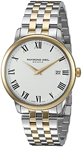 7611784037194 - RAYMOND WEIL MEN'S 'TOCCATA' SWISS QUARTZ STAINLESS STEEL DRESS WATCH, COLOR:TWO TONE (MODEL: 5488-STP-00300)
