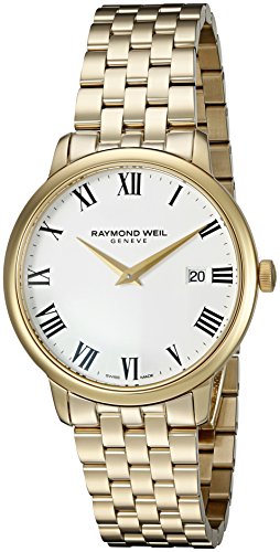 7611784037200 - RAYMOND WEIL MEN'S 'TOCCATA' SWISS QUARTZ STAINLESS STEEL AND DRESS WATCH, COLOR:GOLD-TONED (MODEL: 5488-P-00300)