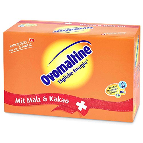 7612100024423 - OVOMALTINE PORTION BAG 100X18G (1800G) - SOLUBLE DRINK POWDER MADE FROM BARLEY MALT AND COCOA