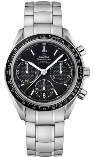 7612586105739 - OMEGA SPEEDMASTER RACING AUTOMATIC CHRONOGRAPH BLACK DIAL STAINLESS STEEL MENS WATCH 326.30.40.50.01.001