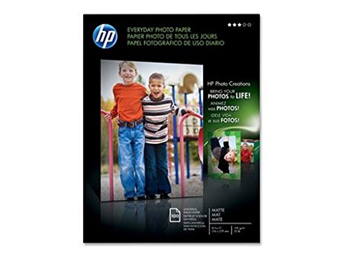 0761291278256 - HP EVERYDAY PHOTO PAPER, MATTE (100 SHEETS, 8.5 X 11 INCHES)
