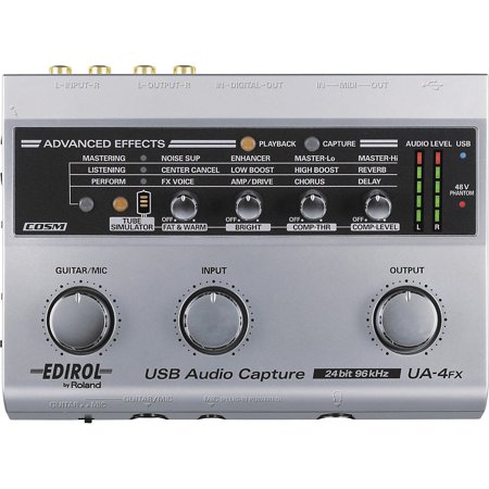 0761294400326 - EDIROL UA-4FX USB AUDIO/MIDI INTERFACE